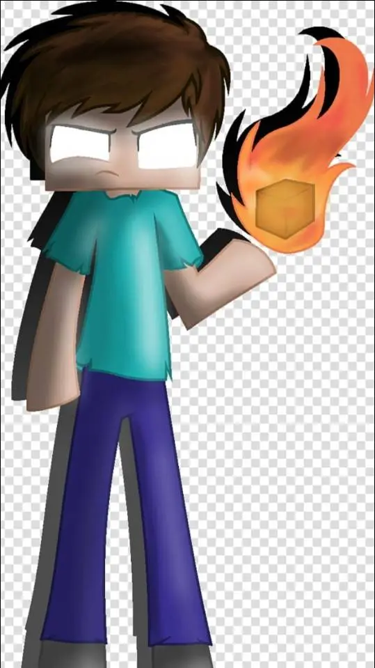 ai character: Herobrin sad background