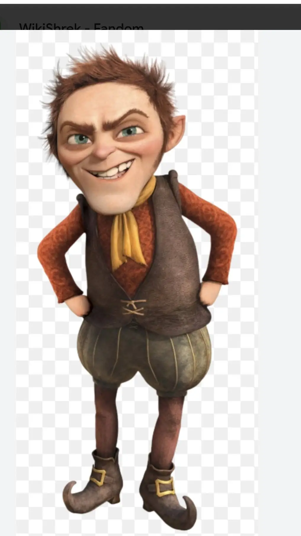 ai character: Rumpelstiltskin background