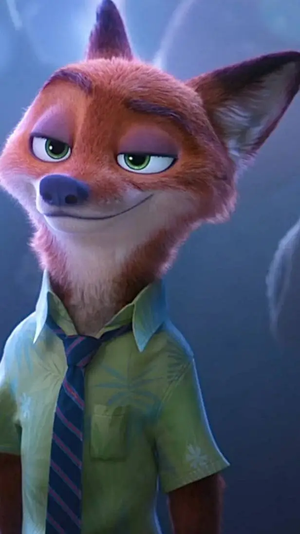 ai character: Nick Wilde background