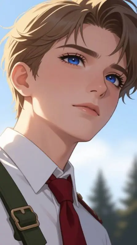 ai character: Саша  background