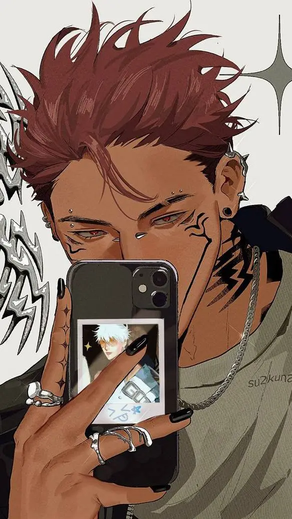 ai character: SUKUNA👍 background