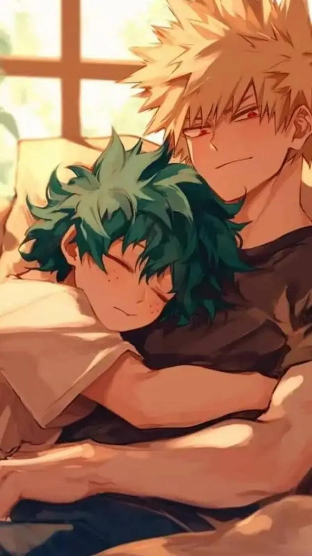 ai character: bakugo × deku background