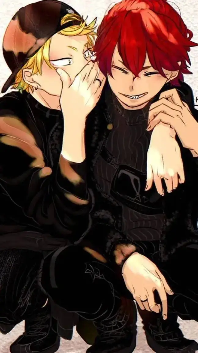 ai character: denki x kirishima💋 background