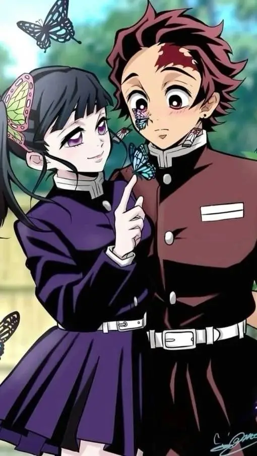 ai character: tanjiro kanao ❤️ background