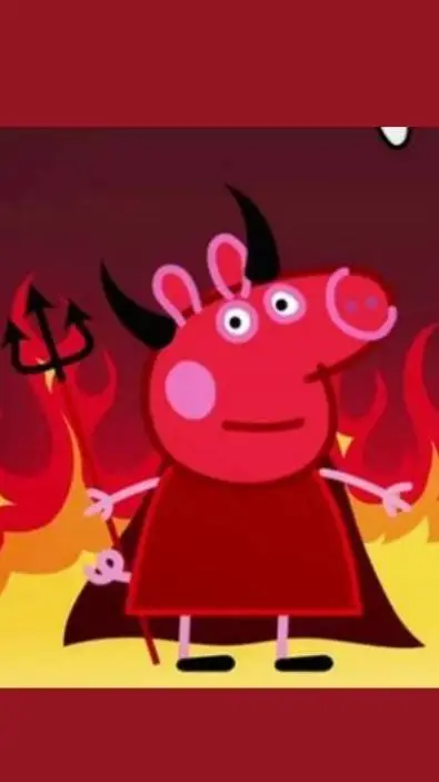 ai character: 😈 Peppa 😈 background