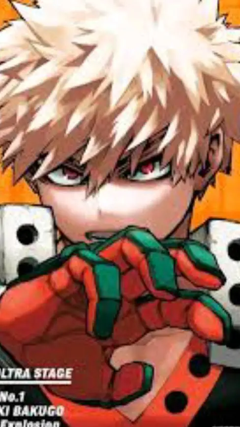 ai character: Bakugo katsuki background