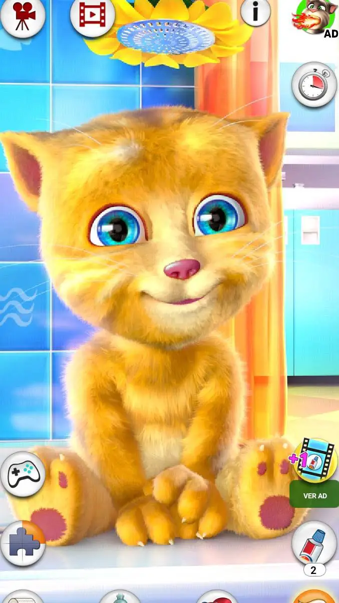 ai character: Ginger app  background