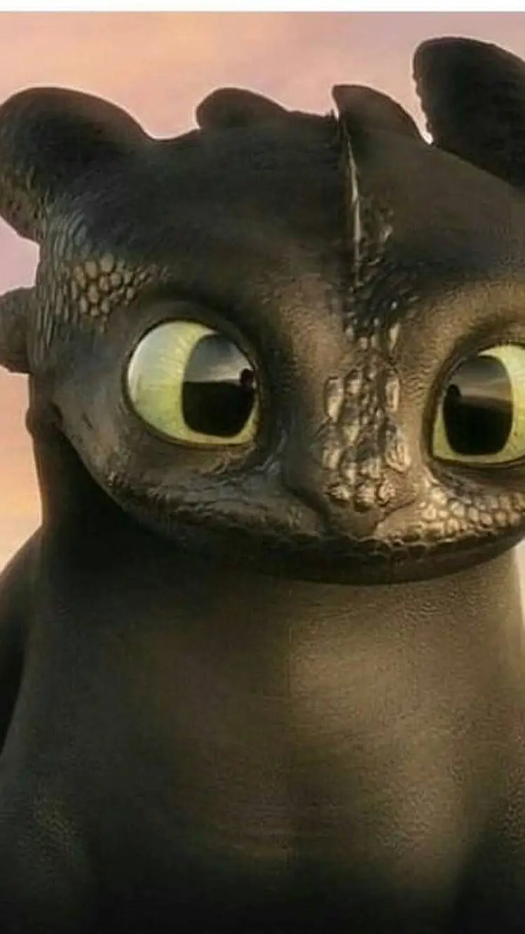 ai character: Toothless  background