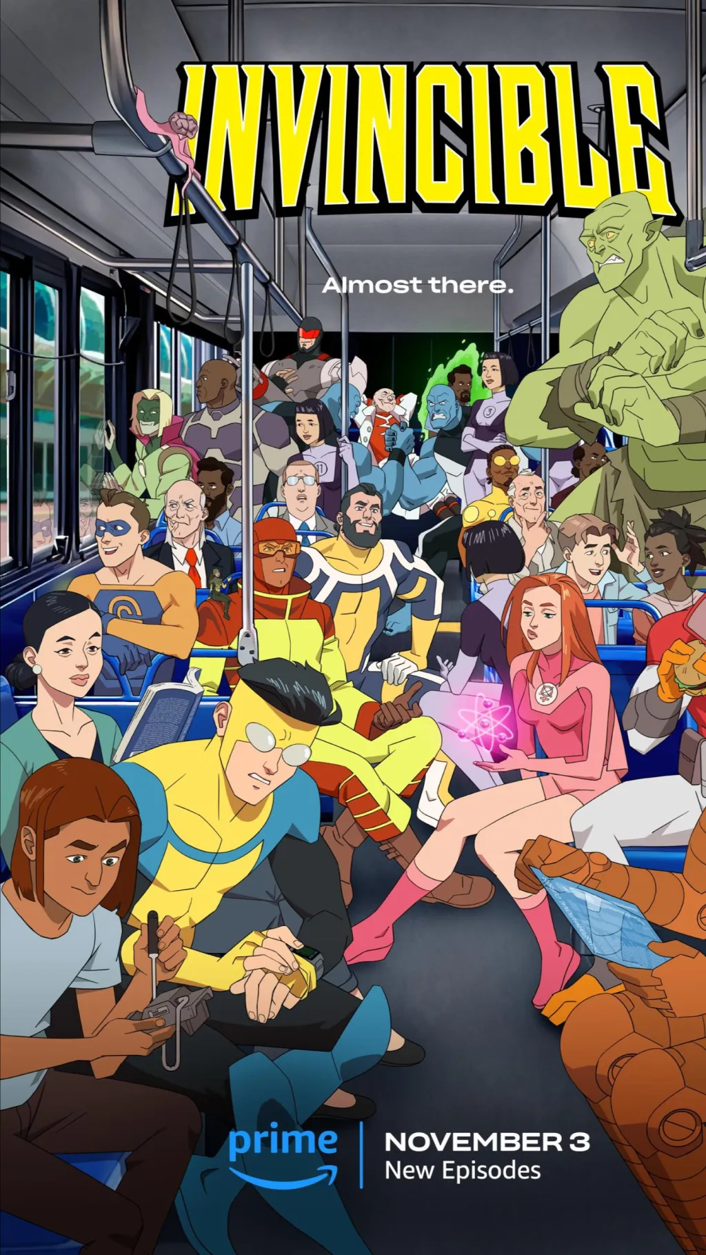 ai character: Invincible maldivs background