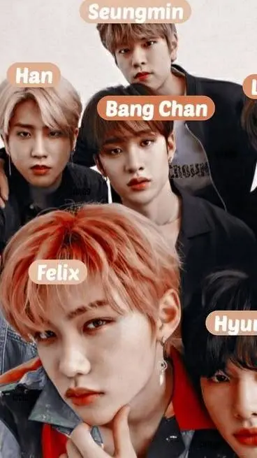 ai character: STRAY KIDS  background