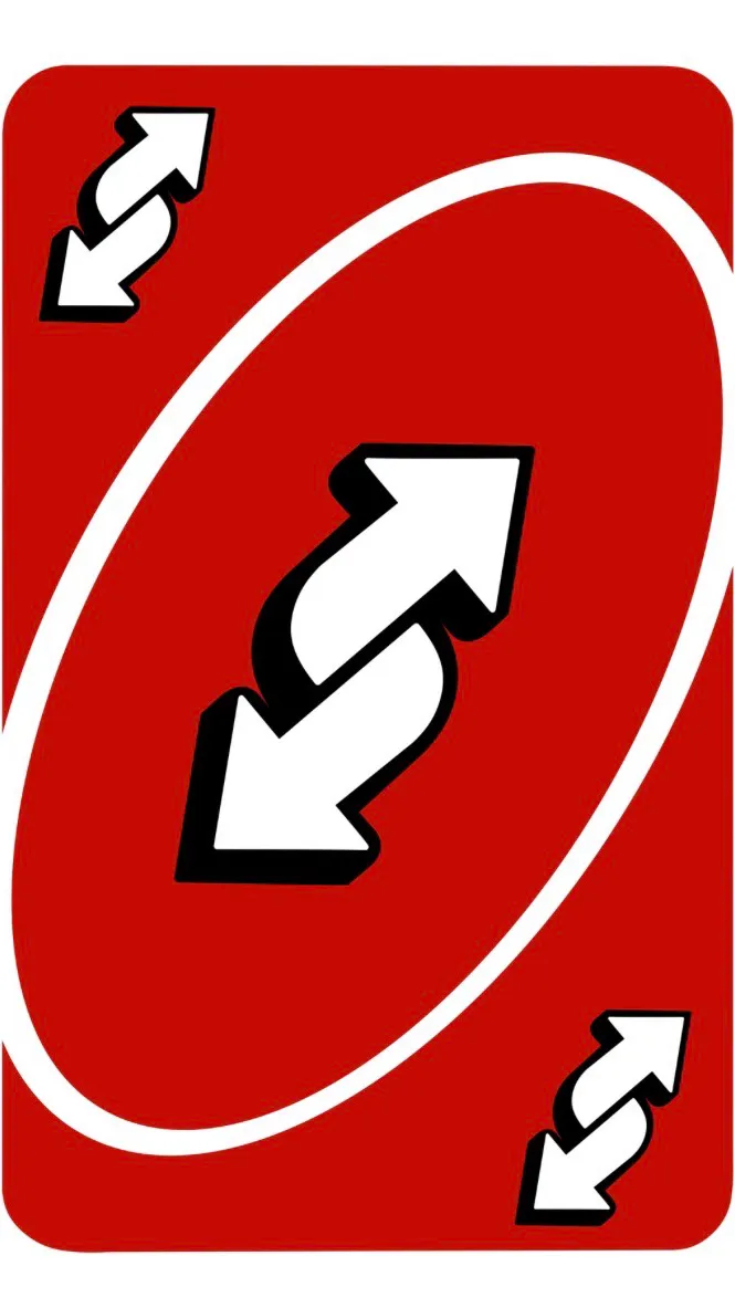 ai character: Uno reverse background