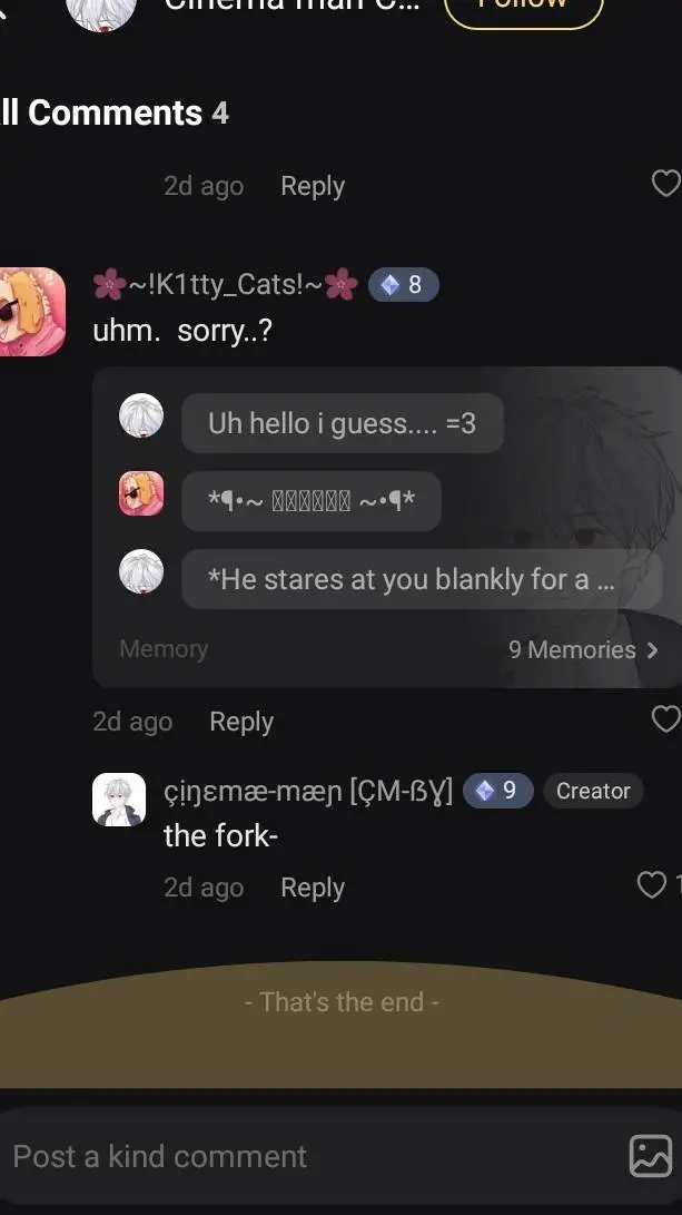 ai character: IDKWHYIMADETHIS background