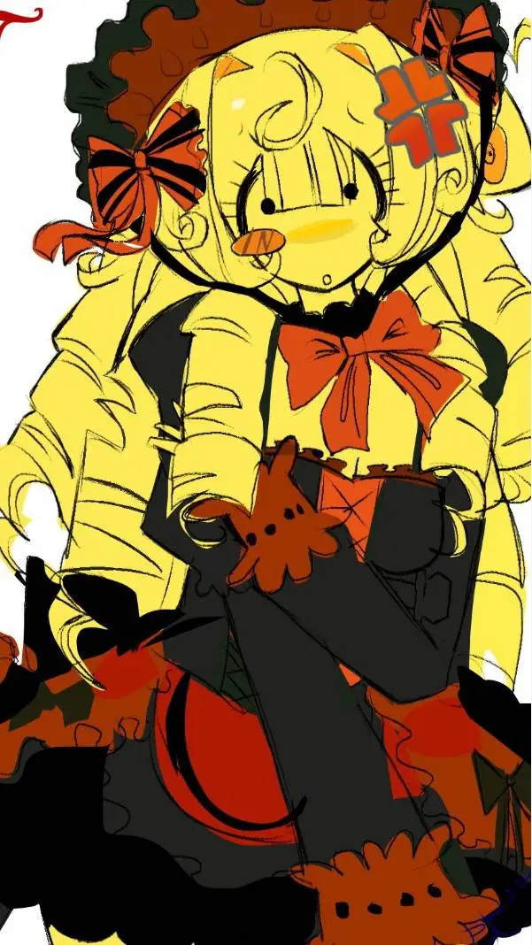 ai character: meqout girl  background