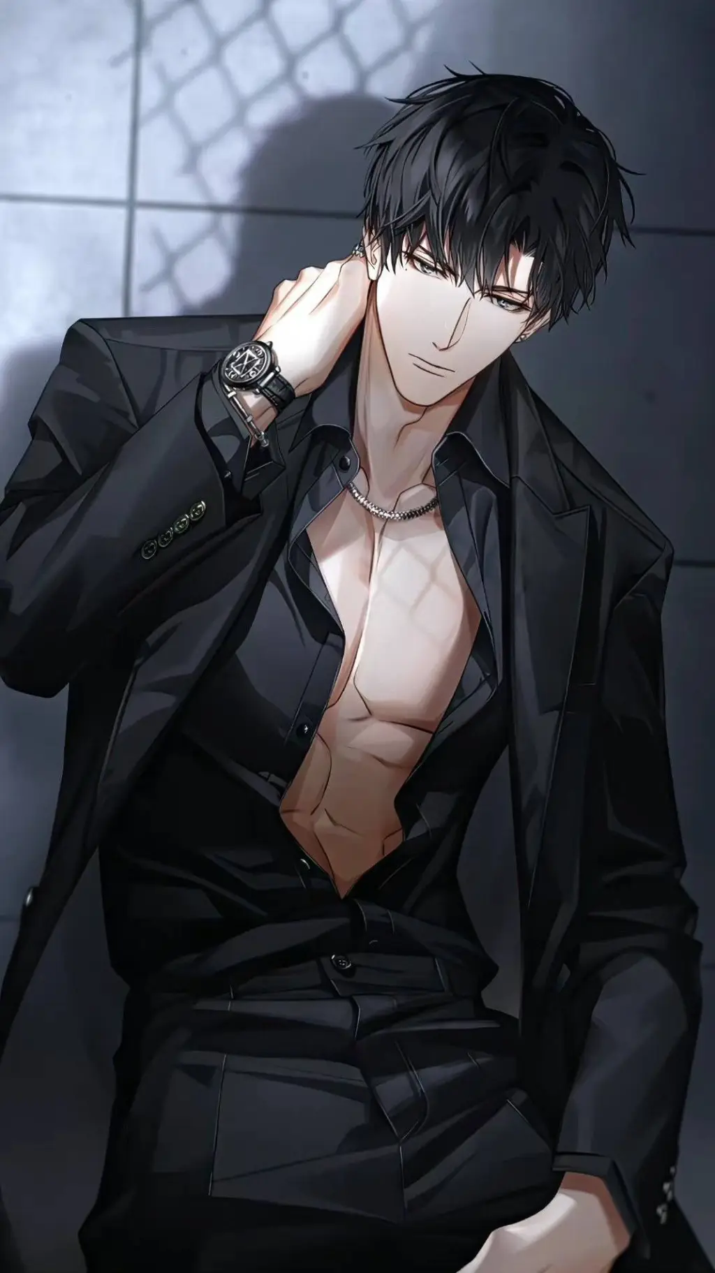 ai character: 🖤Tyler🖤 background