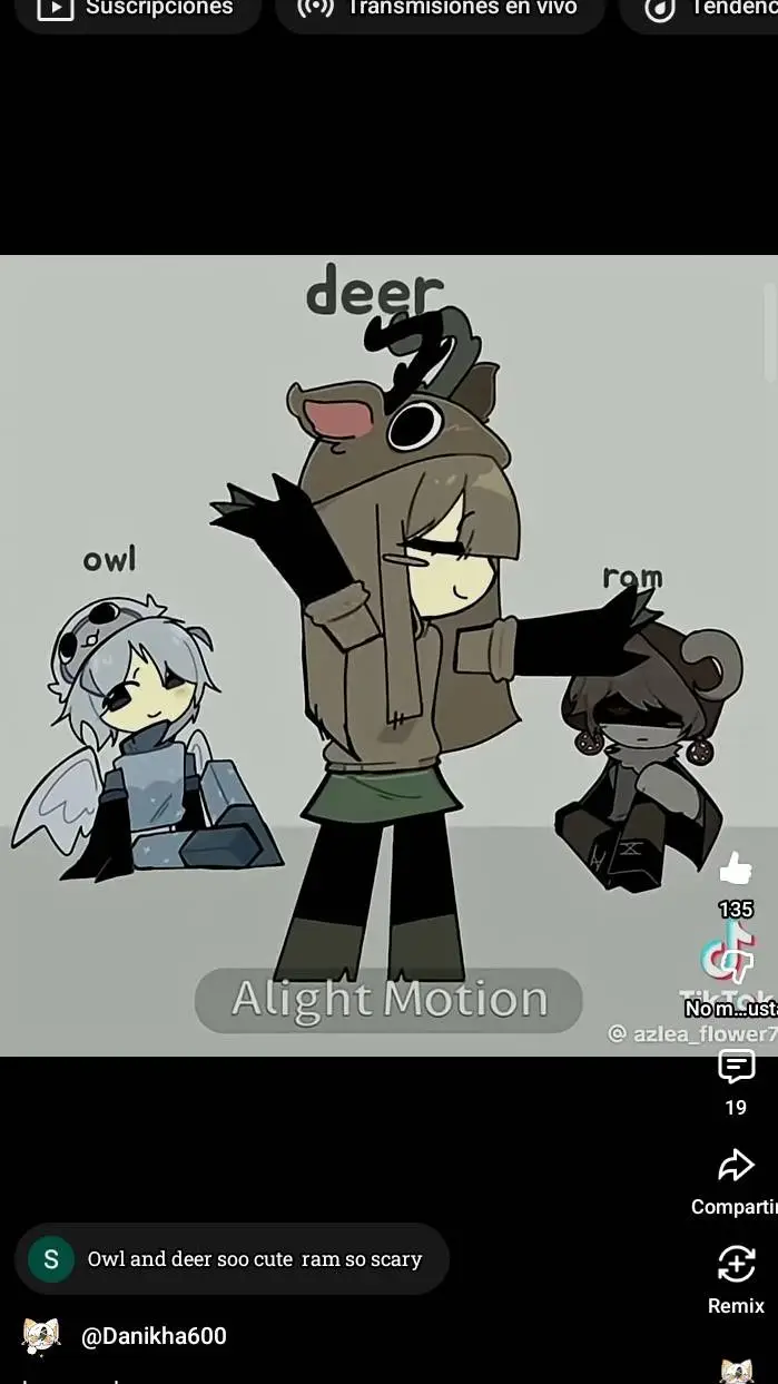 ai character: ram owl y deer(tu) background