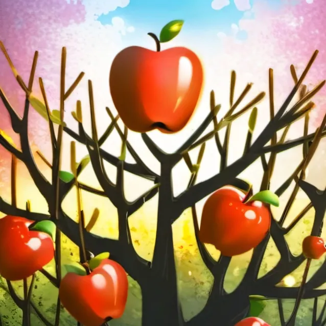 chat with ai character: apple