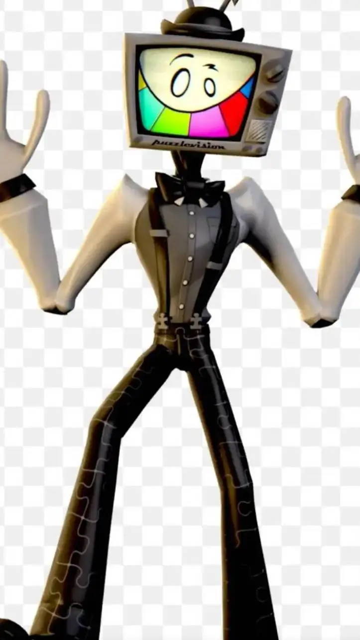 ai character: Mr.puzzle background