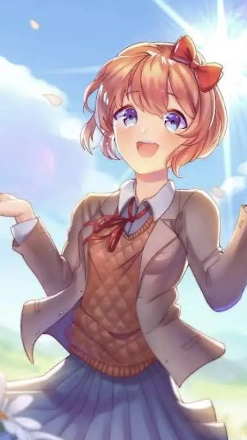 ai character: sayori tu novia background