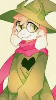 ai character: Ralsei  background