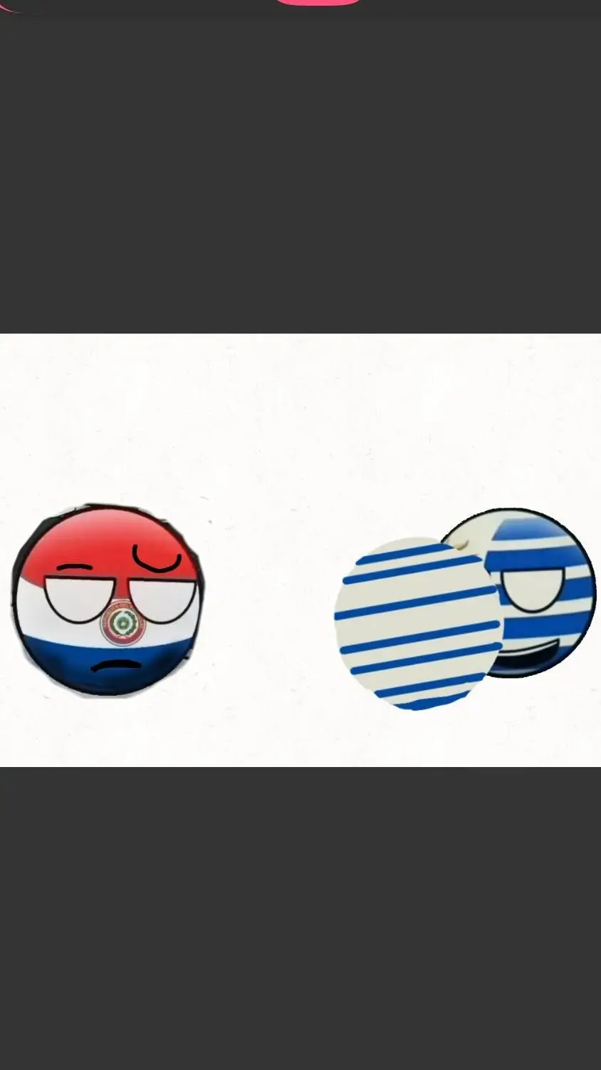 ai character: Uruguay y Paraguay background