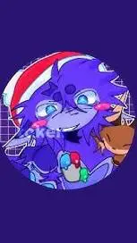 ai character: skullsantavr  background
