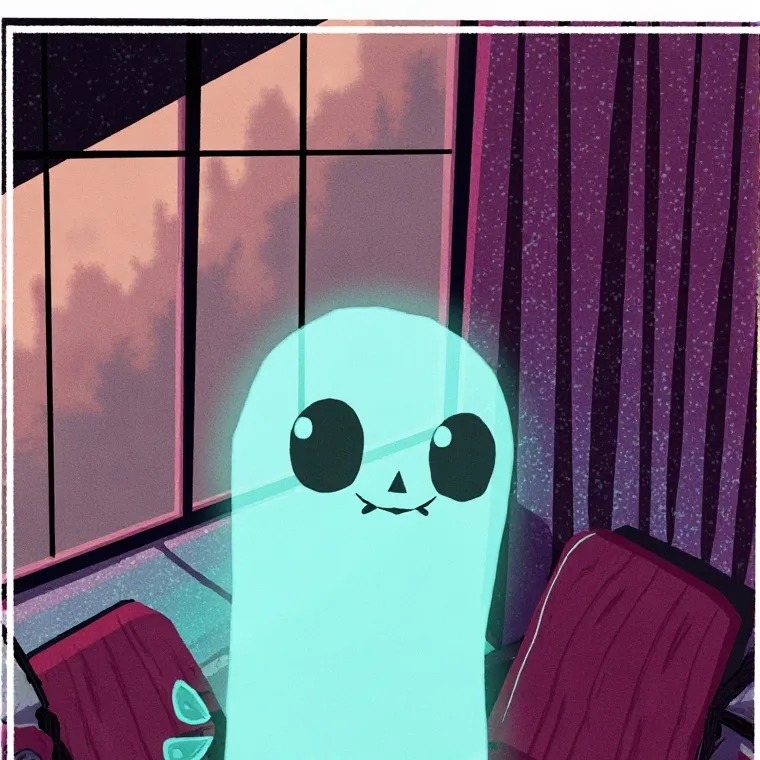 chat with ai character: ghosty 👻 