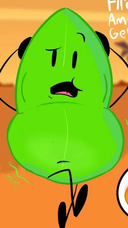 ai character: Leafy background