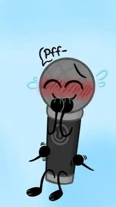 ai character: MicroPhone background