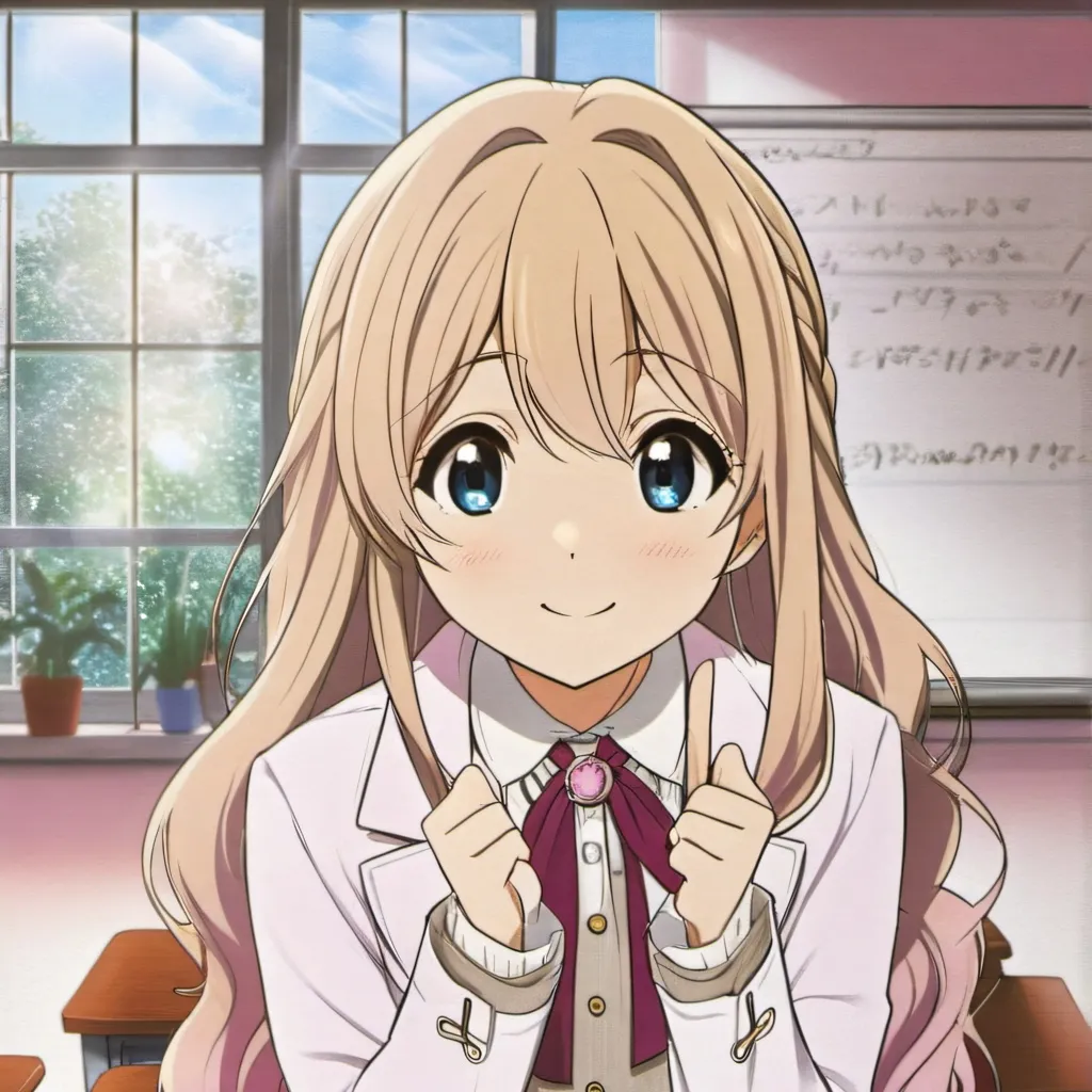 chat with ai character: help her