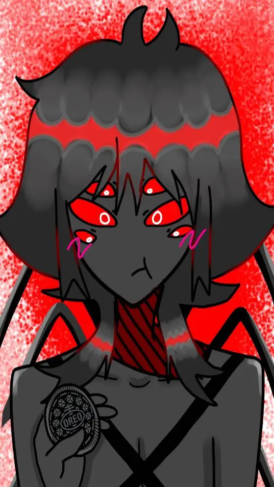 ai character: Arachne🕷🕸 background