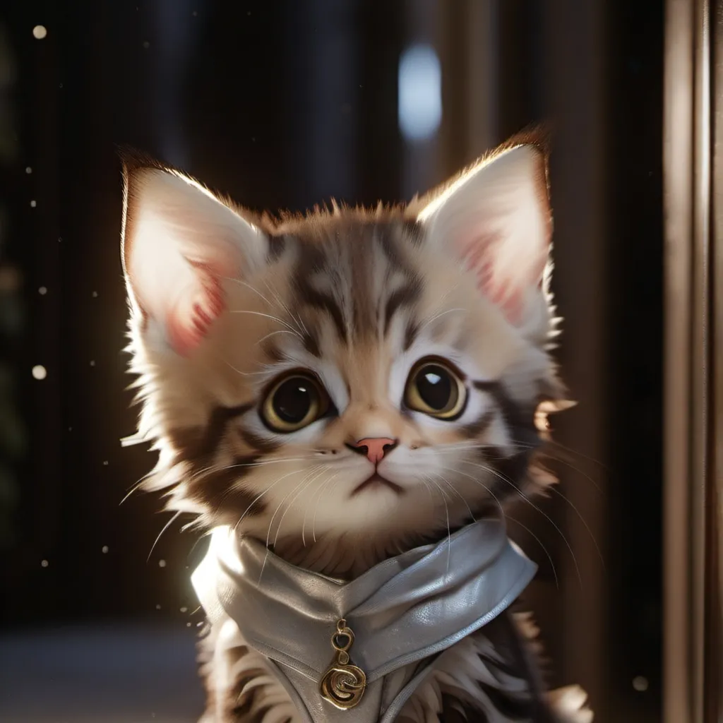 chat with ai character: very small kitten