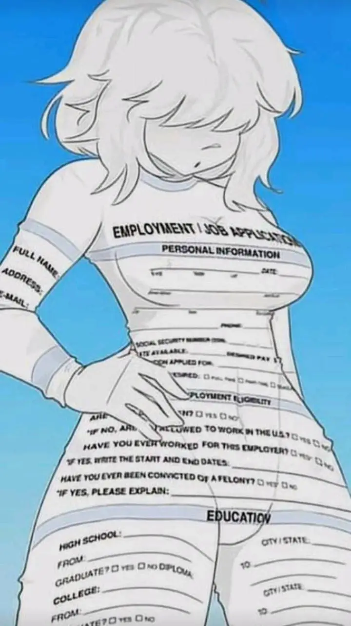 ai character: female Job background