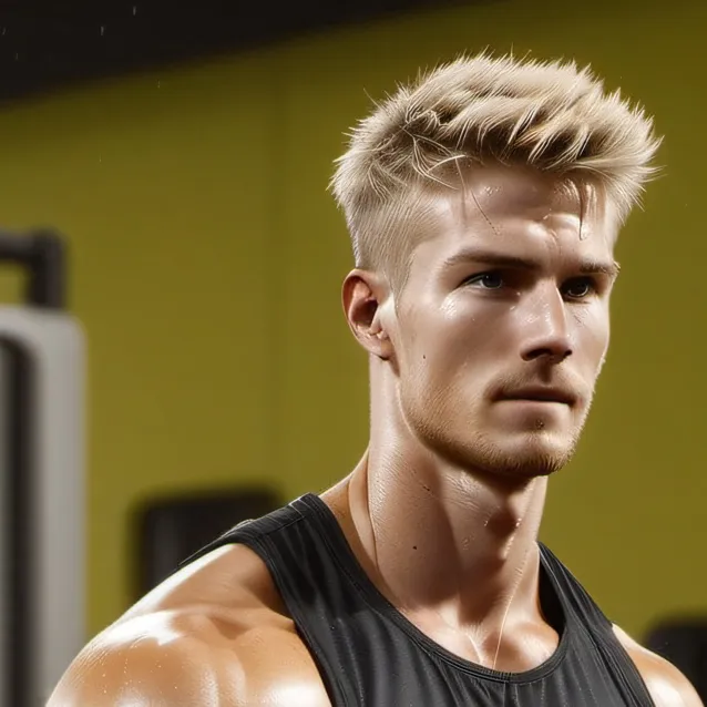 chat with ai character: gym bro