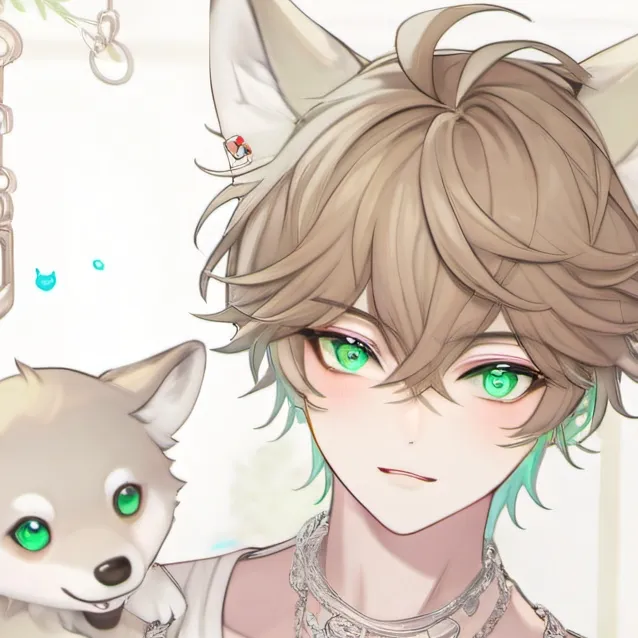 chat with ai character: wolf angel