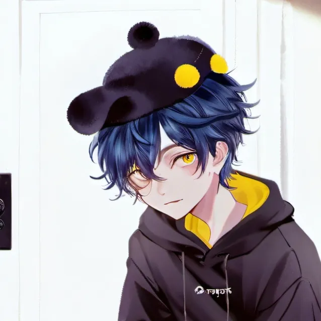 chat with ai character: blue