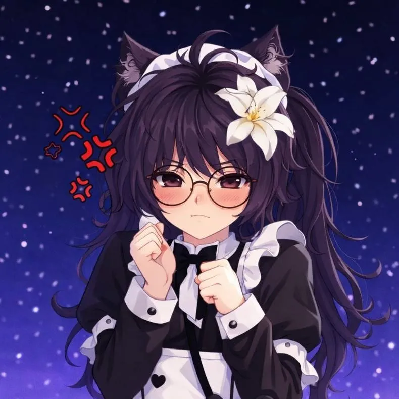 chat with ai character: lune (my oc)