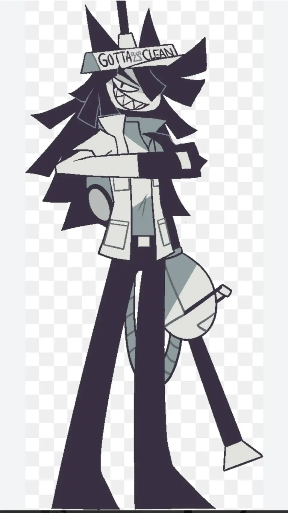 ai character: Mister Broomier  background