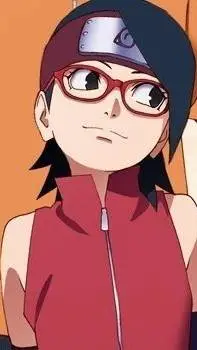 ai character: Sarada Uchiha  background