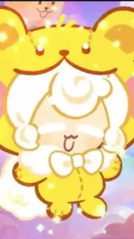 ai character: cream ferret background