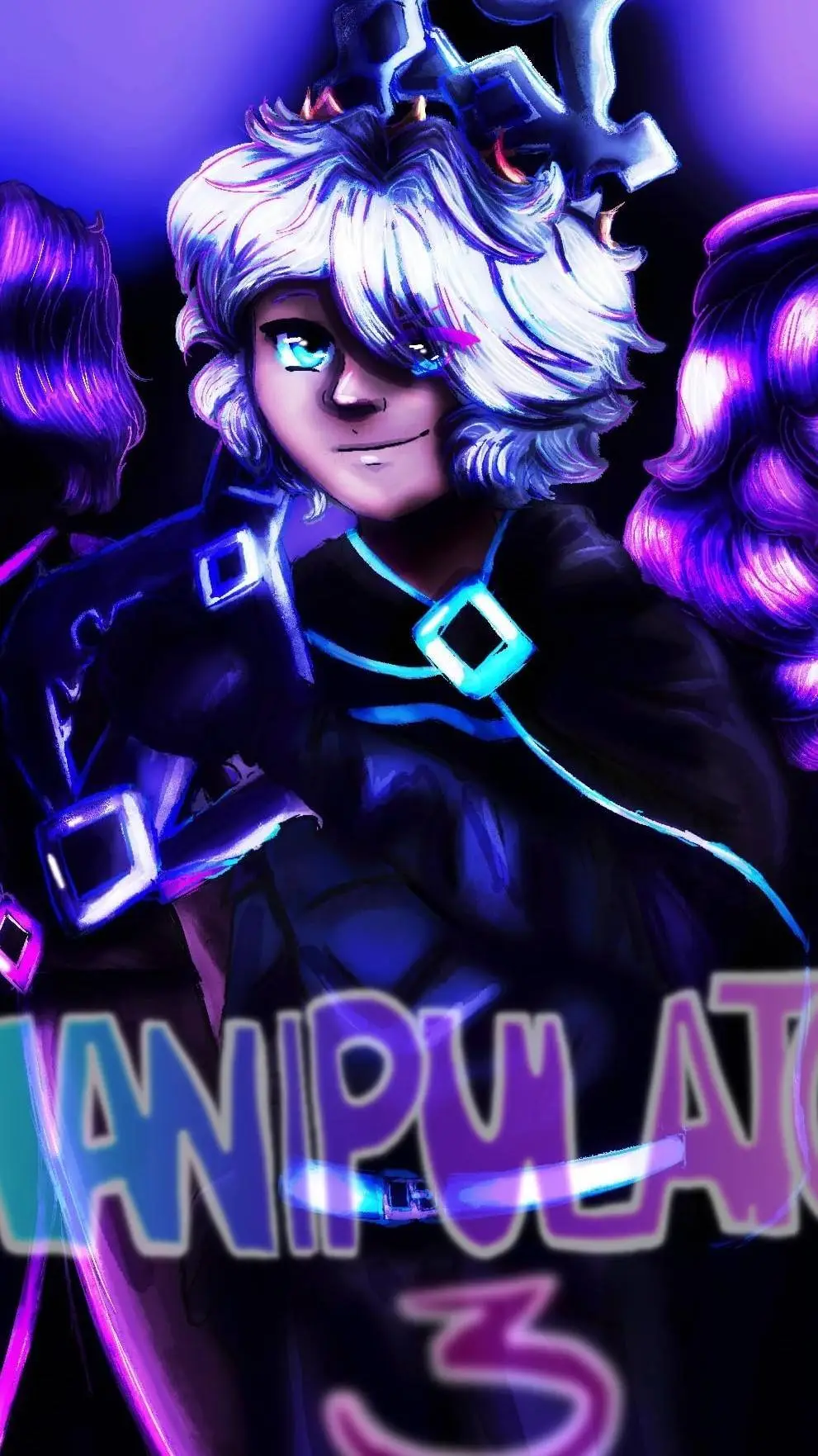 ai character: Yami/XzudemX background