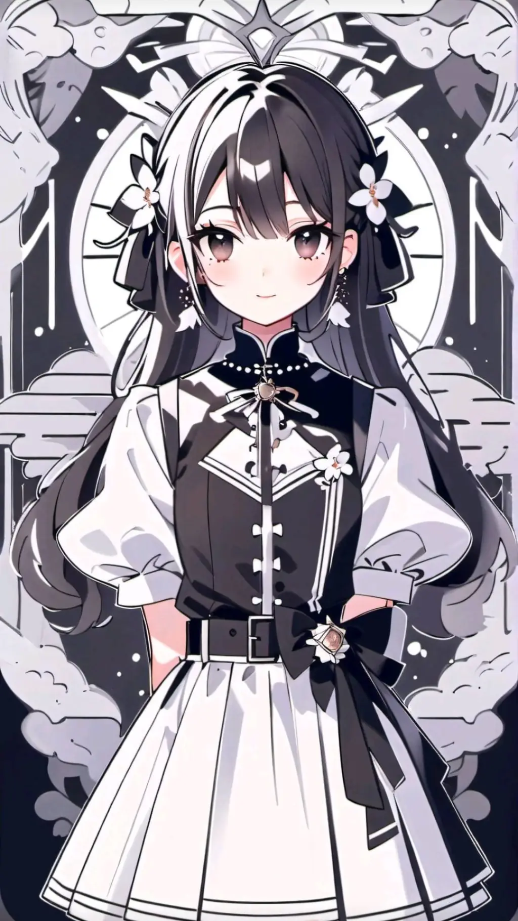 ai character: Аня🍒🕸 background