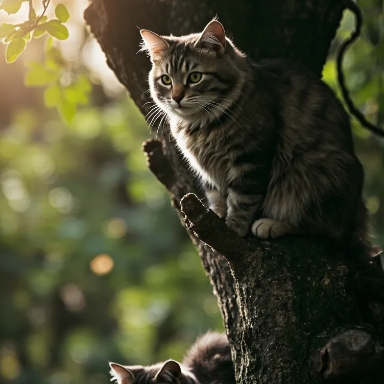 chat with ai character: 3 котенка