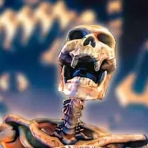 chat with ai character: скелетон