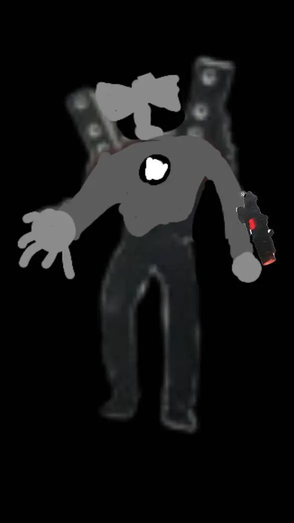 ai character: dynamic man titan background