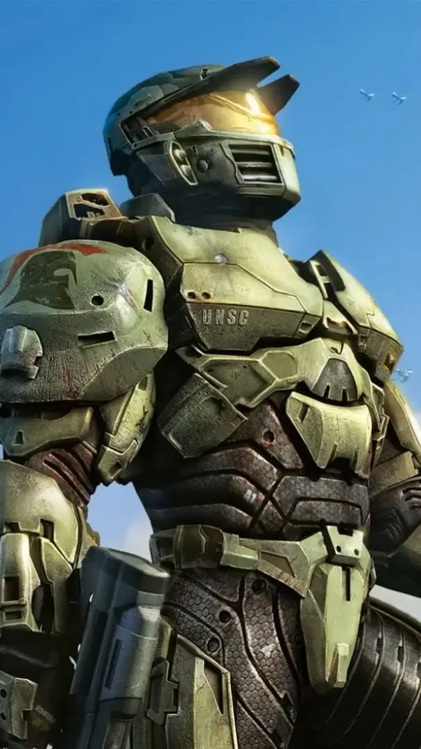 ai character: Master Chief MCU background