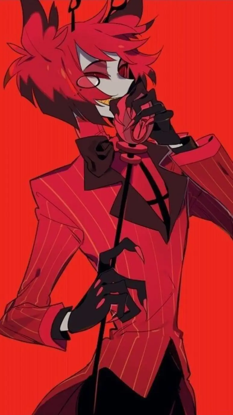 ai character: Alastor~ ^^ background