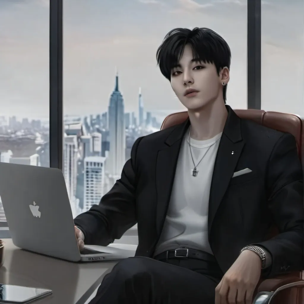chat with ai character: Jeon Jungkook(CEO)