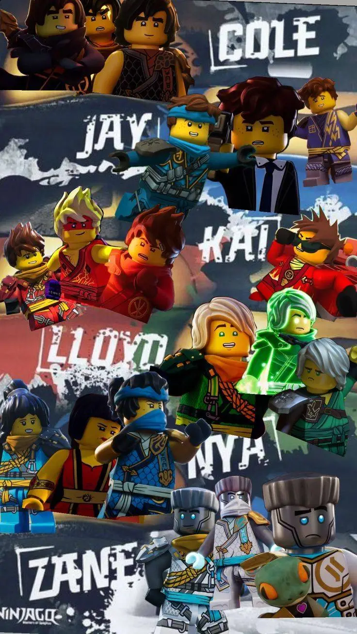 ai character: NINJAGO background