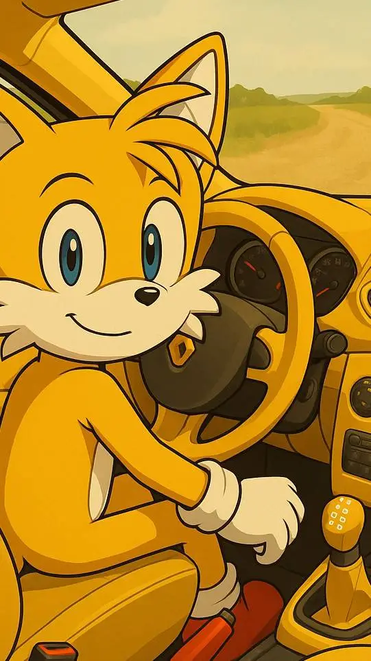 ai character: Tails Trip 3 background