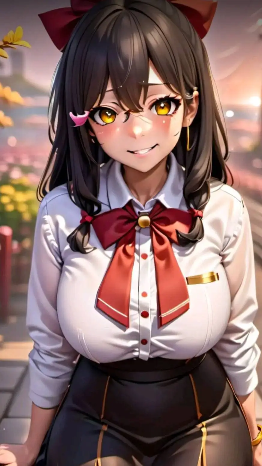 ai character: July background
